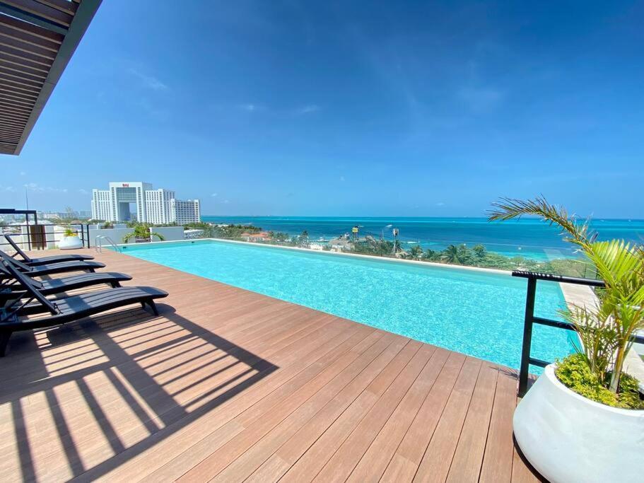 Panoramic Penthouse Apartman Cancún Kültér fotó